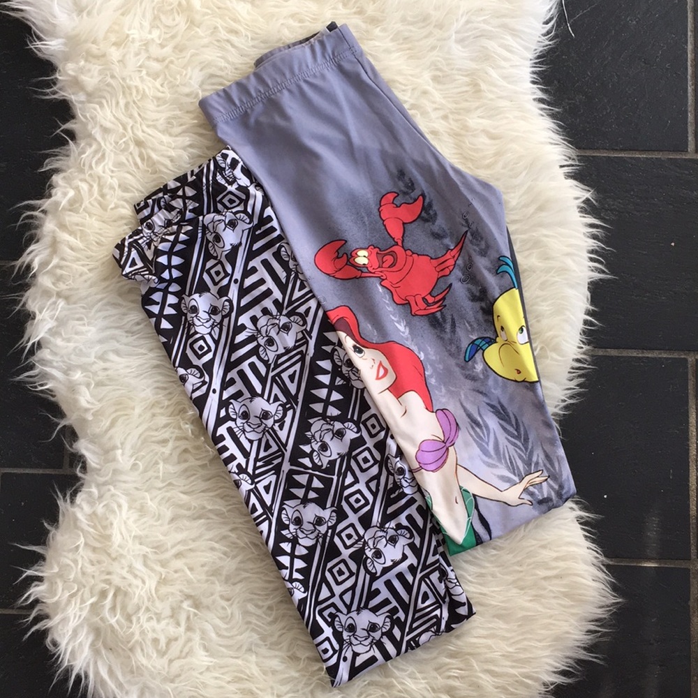 DISNEY- Ariel Leggings!🧜🏻‍♀️